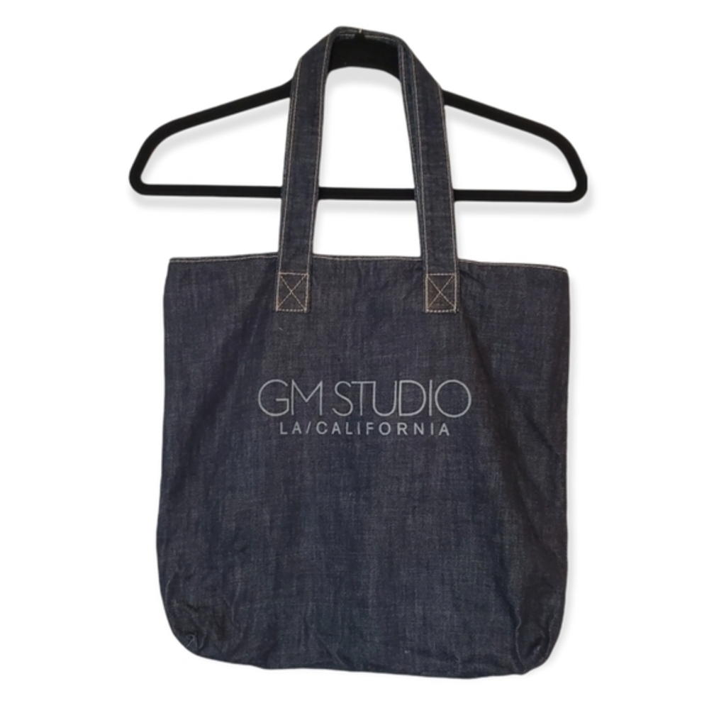 GM Studio Denim Shoulder Bag